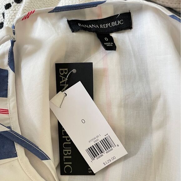 Banana Republic Striped Dress NWT - Picture 15 of 16